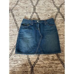 J. Crew Denim Mini Skirt size 28